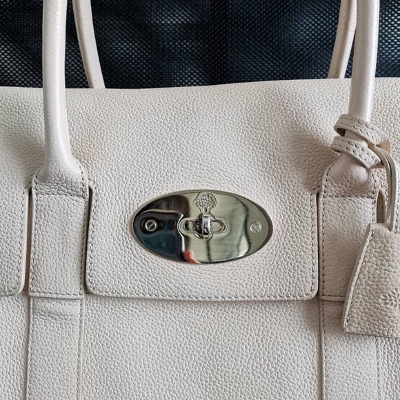 Mulberry Bayswater in chalk heavy grain - Picture 9 of 13